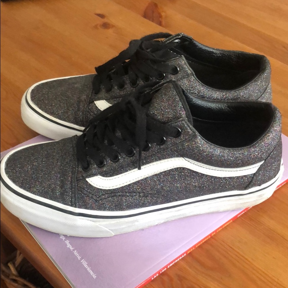 Vans Authentic Women’s Rainbow glitter shoes